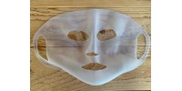 Masque facial en silicone réutilisable