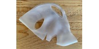 Masque facial en silicone réutilisable